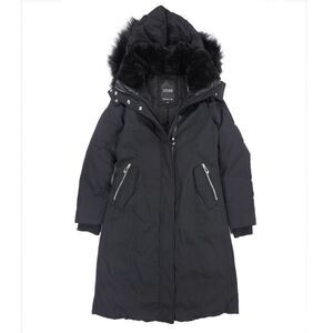 NEW Noize Kristel Mid Length Parka Vegan Winter Jacket Black Snow Ski Gorpcore